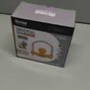 RETRUE Universal Coupler Lock Trailer Locks Ball Hitch Trailer Hitch Lock Adjustable Security Heavy-Duty Steel Fits 1-7/8 Inch, 2 Inch, 2-5/16 Inch Couplers, Bright Yellow, Light Weight