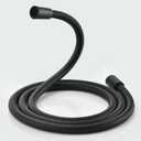 59 Inches 304 Stainless Steel Shower Hose Replacement Black | Anti-kink Hand Held Shower Head Hose Extra Long,High Pressure Sprayer Bidet Hose,Flexible Extension Rv Shower Hose