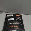 PATIKIL Silicone Bathroom Tray, 2 Pcs 9" x 3.5" Soap Dispenser Tray Jewelry Organizer Dish for Restroom, Dresser, Kitchen Sink for Sponge, Scrubber, Dishwashing Accessories, White