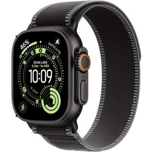 Apple Watch Ultra 3 [GPS + Cellular 49mm] Running & Multisport Smartwatch w/Rugged Titanium Case w/Black/Charcoal Trail Loop - M/L. Satellite Communications, Advanced Health & Fitness Tracking