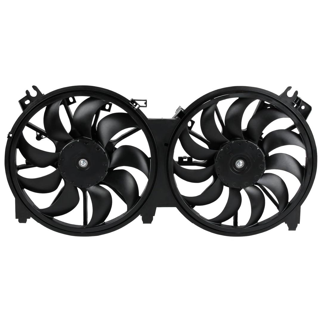 Dual Radiator Fan Assembly,Electric Fan for Car to Engine Cooling,fit N-issan Altima Sedan Coupe 2007-2018 N-issan Maxima 2016-2021 620-453 21481JA100 NI3115134,12V 160W