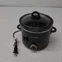 Crockpot 2-Quart Classic Slow Cooker Small Slow Cooker Black
