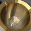 Ice Bucket, Large Ice Bucket for Parties, 5L Portable Stainless Steel Wine Buckets with Handle for Champagne, Beer, Cocktails, Indoor, Outdoor, Camping, Picnic(Gold)