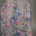 ASEGI Girls' Active Sport Dress – Short Sleeve Performance Golf and Tennis Dress – Summer Casual Athletic Outfit for Active Kids (US, Age, 5 Years, 5-6 Y)