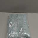 KOUFALL 96 Inch Long Seafoam Mint Green Curtains for Living Room Bedroom Semi Sheer Light Filtering Linen Textured Window Drapes for Sliding Glass Door, Aqua