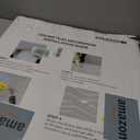 STICKGOO PVC Ceiling Tiles, 2'x2' Glue Up Ceiling Panel White to Prevent Breakage Cover 48 Sq. Ft, Pack of 12 Tiles, 24"x24"