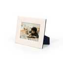 2 x Textured Picture Frame with Stand, PU Leather, Multiple Colors Available(Brown)