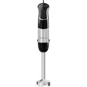 Blackcow Corded Immersion Blender Handheld for Kitchen,Stainless Steel Emulsion Blender Handheld with Hook,Electric Hand Mixer with 12-Speed&Turbo, for Smoothie, Soup, Baby Food and Drinks (Single, 800W)