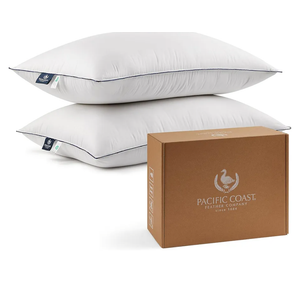 JOLLYVOGUE Pillows Queen Size Set of 2, Soft Supportive Bed Pillows with Super Soft Down Alternative Fill, Luxury Fluffy Hotel Quality for Side, Back, and Stomach Sleepers