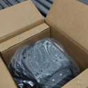 Toolazy Quiet 4" Inline Duct Fan 214 CFM Ventilation Exhaust Fan EC Motor and External 0100% Variable Speed Controller for Heating Cooling Booster, Grow Tents, Hydroponics