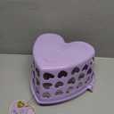 Core Heart Shape Cut Out Basket, Purple