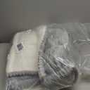 Ameritex Waterproof Dog Bed Cover Pet Blanket for Furniture Bed Couch Sofa Reversible (30x80 Inch (Pack of 1), Grey+dark Grey)