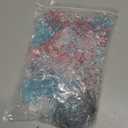 45 Pcs Christmas Acrylic Snowflake Ornaments 3 Styles Pink and Blue Frozen Crystal Christmas Tree Decoration Clear Plastic Xmas Tree Pendant for Winter Snow Theme DIY Decorations