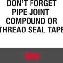 Oatey 39019 Sure-Vent 1.5 in. 2 in. 160 Branch, 24 Stack DFU Capacity Air Admittance Valve with Straight ABS Schedule 40 Adapter