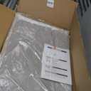 Mid-Century Accent Chair with Wide Armrest & Solid Wood Frame, Detachable and Washable Armchair, Modern Living Room Reading Chairs for Bedroom Sunroom Bedroom Balcony,White (Light Grey)