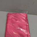 1 Pack Hot Pink Satin Tablecloth 102 x 58 Inch Overlay Satin Table Cover Rectangle Bright Silk Tablecloth Smooth Fabric Table Decoration for Wedding Banquet Party Events
