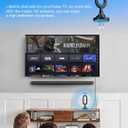 WUMINGLU TV Antenna for Smart TV Indoor 2025 4K Digital HDTV Up to 380 Miles Long Range Local Channels Indoor Outdoor (Black)
