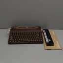 YUNZII QL75 Wireless Typewriter Hot Swap Retro Mechanical Keyboard,Punk Round Keycaps,RGB Backlit QMK/VIA Programmable, Multi-Device Keyboard with 2.4GHz/Type-C/BT5.0 (Wood, Cocoa Cream V2 Switch)