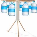 Tripod Clothes Drying Rack, Garment Rack Portable and Foldable Space Saving Laundry Drying Rack - Drying Rack Clothing Floor Folding Balcony Bedroom Household
