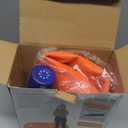 Active Seat Peanut Shaped Bounce Desk Chair, Exercise Yoga Balance Sitting Ball (Orange)