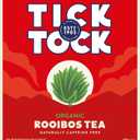 TICK TOCK TEAS Organic Rooibos Tea Bags, Organic Original Rooibos Tea, 40 Count BB Date:  01/2028