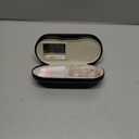Healifty Contact Lens Case and Glasses Case, 2 in 1 Double Eyeglass Case, with Mirror Tweezers Remover, Contact Lens Storage Box for Travel (New Black & Pink)