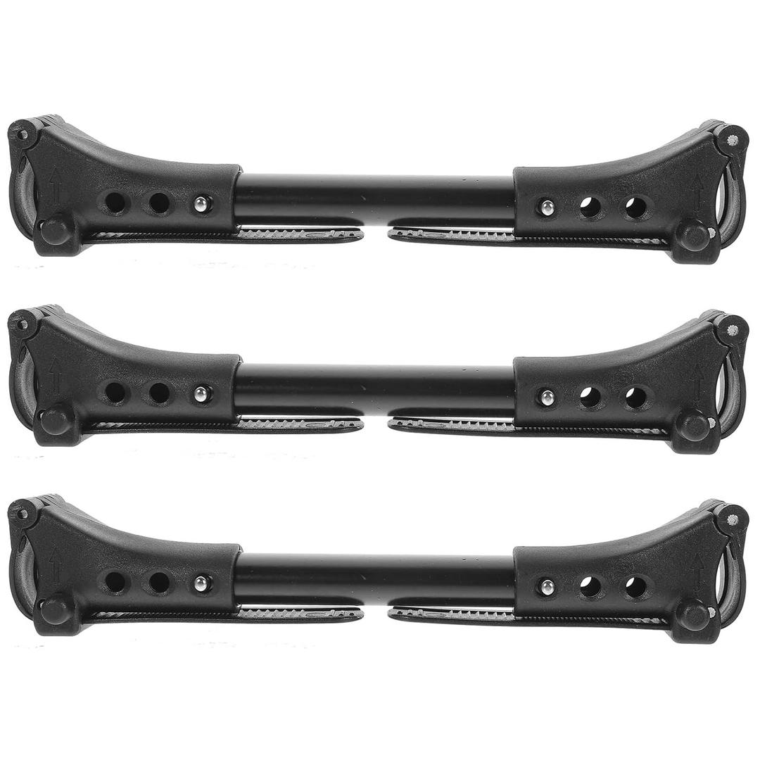 3pcs Stroller Cart Connector Stroller for Twins Car Gadgets Universal Stroller Pushchair Connector Universal Stroller Connector Twin Stroller Connector Stroller Accessories Black