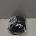 Micmores Crossbody Bags for Women Men Corduroy Fanny Pack Oversize Shoulder Purse Cute Belt Bum Sling Bag for Travel Running (Black)