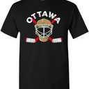 Team Hockey Mask Men's Apparel for Hockey Fans, M