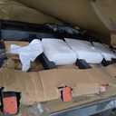 VEVOR Clamp on Debris Forks to 48" Bucket, 2600 lbs Capacity Heavy Duty Clamp on Pallet Forks Bucket Attachments, Fit for Loader Bucket Skidsteer Tractor to Clean up Fallen Limbs Debris or Yard Wwaste