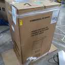 Commercial Maker 120 lb./24 H Freestanding Ice Maker Machine with 35 lbs. Storage, 2 Water Inlet Modes, Stainless Steel