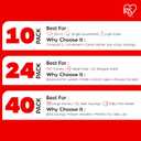 IRIS Instant White Rice (10 Pack), Ultra Premium Japanese Short Grain Sushi Sticky Rice, Microwave for 80 seconds, Non-GMO Gluten Free Vegan, Grown Polished and Packed in Japan (EXP 09/01/26)