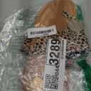 Verdusa Women's Leopard Print Flip Flop Sandals Casual Thong Sandals (6.5, Brown)