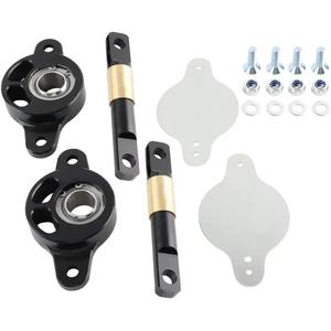 Rear Spherical Bearing Bushing Kit Trailing Arm Aluminum Compatible with Automotive Motorcycle Parts Civic 1988 2000 Integra 1989 2001