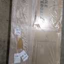 VIZ-PRO Double-Sided Magnetic Mobile Whiteboard, 72 x 40 Inches, Rolling Dry Erase Board Easel Stand on Wheels with Aluminium Frame for School Office Home