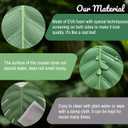 BKKDecor | Leaf Coasters for Drinks | Monstera Coaster Set of 6 | Tropical Leaf Decorations for Home | Gift Ideas Party Table Decor. (Monstera)