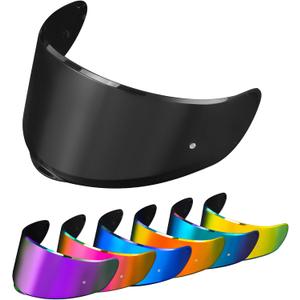 PSLER Sedici Strada 2 Visor - Sedici Strada 2 and Strada 3 Face Shield Motorcycle Helmet visor Accessories Replacement for LS2 FT2 VECTOR Sedici Strada 2 Strada 3 FF801 FF397Dark Black