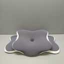 Ergo Pillow for Sleep Apnea, Neck Pain, and Snoring Relief | Cervical Neck Pillow for Side Sleepers | Orthopedic Memory Foam with Ergonomic Support (Gray)