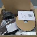 Fanbulous 52 Inch Ceiling Fans with Lights, Indoor/Outdoor Modern Ceiling Fan with Reversible Blade And 2 Rods, Quiet DC Motor, 3CCT & 6Speed Remote Control, Dual Finish Blade for Living Room/Bedroom