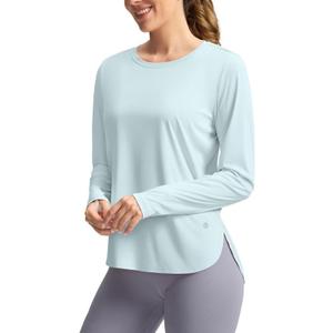 Women's Sun Shirts UPF 50+ Long Sleeve UV Protection Shirt Lightweight Quick Dry Workout Hiking Tops for Women