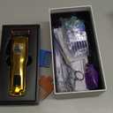 FuzzyFix Dog Clippers for Grooming for Thick Heavy Coats, Professional Pet Grooming Clippers Supplies Kit Low Noise Rechargeable Stainless Steel Hair Trimmers with Ceramic Blade for Dogs Cats Animals