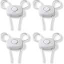Safety 1st OutSmart™ Flex Lock, White (2 Pack)