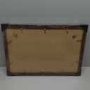 Hongkee 12x18 Frame Set of 2, Rustic Brown Wood Style, Display 12 x 18 Poster without Mat or 8.5x11 Picture with Mat, Wall Mounting Horizontal and Vertical