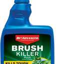 BioAdvanced Brush Killer Plus, Ready-to-Spray, 32 oz  Kills Tough Brush Roots & All, Kills Poison Ivy (32 Ounce)