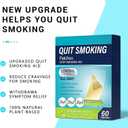 Nicotine Patches, 60 Count 3 Steps Complete Quit Smoking Kit, Step 1 2 3 Helping Quit Patches 7mg 14mg 21mg, Effective Stop Smoking Aids for Heavy Smokers, Easy & Effective Anti-Stickers