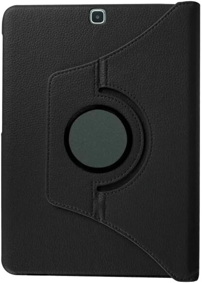 Tablet Cover for Samsung Galaxy Tab S2 9.7 SM-T810 T813 T815 T817 T818 T819(2015 Release),Folio Stand Lightweight Leather Case for Samsung Galaxy Tab S2 9.7" T810 T815C (Ro-Black)