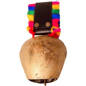 Giant Harmony Cow Bells Vintage Handmade Rustic Swiss Cowbell Lucky Christmas Huge Country Style Hanging Bells Shabby Chic (#1 Rustic Cowbell)