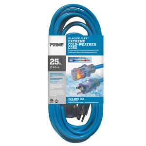 25ft 16/3 SJTW -50°C
Glacier Flex®
Extreme Cold Weather
Extension Cord