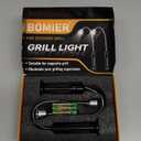 Magnetic Grill Lights for Outdoor BBQ, 2 Pack Smoker Accessories, Grilling Gifts for Men Him, Flexible Gooseneck Weather Resistant, Cooking Gadgets for Grill Master Barbecue Enthusiasts