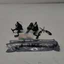 Fishing Pole Combo Set, 2PACK 6.89ft Fishing Rod and Reel Combo, Carbon Fiber Telescopic Fishing Rod Kit with Spinning Reel,Line, Lures, Fishing Pliers, Lip Gripper, Carrier Bag for Beginner Angler